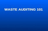 WASTE AUDITING 101. What Direction Are You Going?