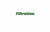 Filtration. Learning objectives Explain the basic types and mechanisms of filtration Exploit the Darcy’s Law equation in order to solve problems for conventional.