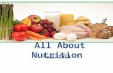 All About Nutrition Fall 2012. Dietary Guidelines for Americans 2012 1.Eat a variety of foods.Eat 2. Balance the food you eat with physical activity.