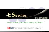 Green Power Solutions: Highly Efficient.. Product Concept  Overview Highlights  Green Solutions  Release Introducing the ESS series. Contents.