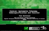 CoreLex: Systematic Polysemy, Underspecification and Coercion Paul Buitelaar Unit for Natural Language Processing Digital Enterprise Research Institute.