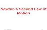 PHY115 – Sault College – Bazlurslide 1 Newton’s Second Law of Motion.