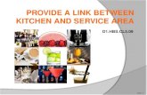 D1.HBS.CL5.09 Slide 1. Provide a link between kitchen and service area This Unit comprises three Elements:  Liaise between kitchen and service areas.