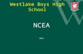 Westlake Boys High School NCEA 2015. What is required? NCEA Level 1 requires a minimum of 80 Level 1 credits. Including 10 Literacy credits 10 Numeracy.