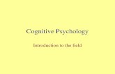 Cognitive Psychology Introduction to the field. Why Cognitive Psych? Fun Applications Both fun & applications are fueled by basic research questions.