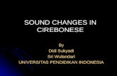 SOUND CHANGES IN CIREBONESE By Didi Sukyadi Sri Wulandari UNIVERSITAS PENDIDIKAN INDONESIA.