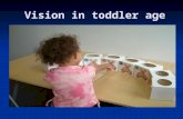 Vision in toddler age. Toddler Safety becomes a problem as the toddler becomes more mobile.