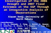 Investigation of the 2006 Drought and 2007 Flood Extremes at the SGP Through an Integrative Analysis of Observations Investigation of the 2006 Drought.