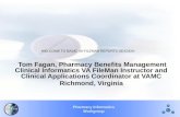 Pharmacy Informatics Workgroup 1 WELCOME TO BASIC VA FILEMAN REPORTS SESSION Tom Fagan, Pharmacy Benefits Management Clinical Informatics VA FileMan Instructor.