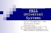 School-wide PBIS Universal Systems Year 3 Chris Borgmeier, PhD Portland State University cborgmei@pdx.edu .