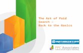 The Art of Paid Search – Back to the Basics. What is paid search?