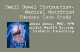 Samira Jones, PhD, MPH Baptist Health Systems Dietetic Internship.