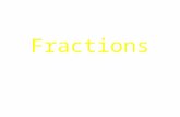 Fractions YOUR FOCUS GPS Standard: M6N1Students will understand the meaning of the four arithmetic operations as related to positive rational numbers.