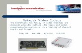Network Video Codecs The Brandywine NVA family of video encoders and decoders provides cutting edge video and audio compression/decompression in a variety.