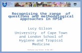 Click to add presenter’s name Health Economics Unit University of Cape Town Click to add conference title Click to add conference date & venue Recognising.
