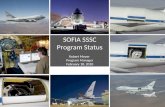SOFIA SSSC Program Status Robert Meyer Program Manager February 18, 2010.