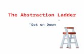 The Abstraction Ladder “Get on Down”. Instructor Comments Be specific Lacks support Such as? Like what? Give examples! Undeveloped No proof Too general.