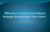 Helping Parents Find Their Voice Stephen J. Bavolek, Ph.D. Author of the Nurturing Parenting Programs Author of the Nurturing Parenting Programs ®
