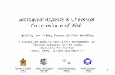 1 Biological Aspects & Chemical Composition of Fish Quality and Safety Issues in Fish Handling ----- A course in quality and safety management in fishery.