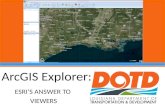 Click to edit Master title style ESRI’S ANSWER TO VIEWERS ArcGIS Explorer:
