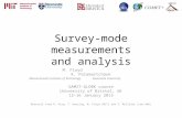 Survey-mode measurements and analysis M. Floyd K. Palamartchouk Massachusetts Institute of Technology Newcastle University GAMIT-GLOBK course University.