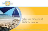 Melanoma Network of Canada Annette Cyr, Chair, MNC.