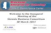 Stennis Space Center Office of Procurement Welcome to the Inaugural Meeting of the Stennis Business Consortium 30 March 2011 Thanks to our co-host: Louisiana.