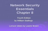 Network Security Essentials Chapter 8 Fourth Edition by William Stallings Lecture slides by Lawrie Brown.