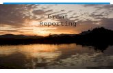 Grant Reporting. How do you feel about Grant Reporting?