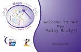 Welcome to our May Relay Rally!! . Team of the Month Life for Life.