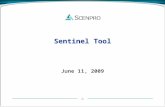 Sentinel Tool June 11, 2009. Sentinel Tool Overview Architecture Implementation Dependencies Futures 2.