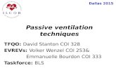 Dallas 2015 TFQO: David Stanton COI 328 EVREVs: Volker Wenzel COI 253& Emmanuelle Bourdon COI 333 Taskforce: BLS Passive ventilation techniques.
