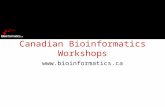 Canadian Bioinformatics Workshops .