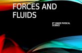 FORCES AND FLUIDS 8 TH GRADE PHYSICAL SCIENCE. FORCES AND FLUIDS UNIT VOCABULARY LIST FLUIDPRESSURE ATMOSPHERIC PRESSUREBUOYANT FORCE DRAG FORCESURFACE.