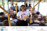 BAY OF PLENTY REGIONAL COUNCIL Bus Non-User Survey 2014 RESEARCH REPORT | AUGUST 2014.