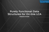 Purely Functional Data Structures for On-line LCA Edward Kmett.
