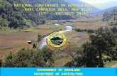 NATIONAL CONFERENCE ON AGRICULTURE FOR RABI CAMPAIGN 2014, NEW DELHI (17 th – 18 th SEPT 2014) GOVERNMENT OF NAGALAND DEPARTMENT OF AGRICULTURE.