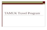 TAMUK Travel Program. Overview  Policies and Procedures  T-Card Regulations Allowable & Unallowable Expenses  Concur Overview.