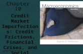 Chapter 10 Credit Market Imperfections: Credit Frictions, Financial Crises, and Social Security Copyright © 2014 Pearson Education, Inc.
