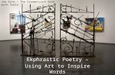 Jim Dine – The Crommelynck Gate with Tools Ekphrastic Poetry – Using Art to Inspire Words.