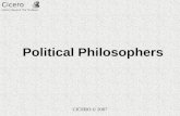 Political Philosophers History Beyond The Textbook Cicero CICERO © 2007.