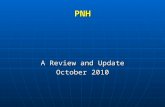 PNH A Review and Update October 2010. PNH What is PNH? What is PNH? What causes PNH? What causes PNH? What are the clinical symptoms of PNH? What are.