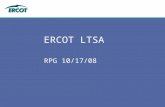 ERCOT LTSA RPG 10/17/08. 2 Introduction Objective Year of study General procedure –Transmission reliability –Economic analysis Assumptions.