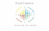 Involving the market ProClimate. ProClimate – 10 Dec 20-13 Current situation: Commercial agriculture started after WOII, after 70 years it has resulted.