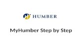 MyHumber Step by Step. Log in to humber.ca/MyHumber 2.