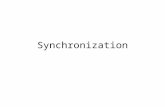 Synchronization. Shared Memory Thread Synchronization Threads cooperate in multithreaded environments – User threads and kernel threads – Share resources.