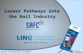 Career Pathways into Career Pathways into the Rail Industry Michael McCarthy Project Officer South Australian Freight Council Inc. .
