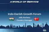 Indo-Danish Growth Forum Jolly Kochery Country Manager.