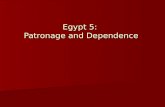 Egypt 5: Patronage and Dependence. P. Leid. Z (the Appion petition, 425-450 CE) 1a (Latin:) We wish you good health. 1b Copy of the petition. 2 (Greek:)