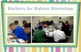 Barbers for Babies Workshop. Barbers for Babies Event.